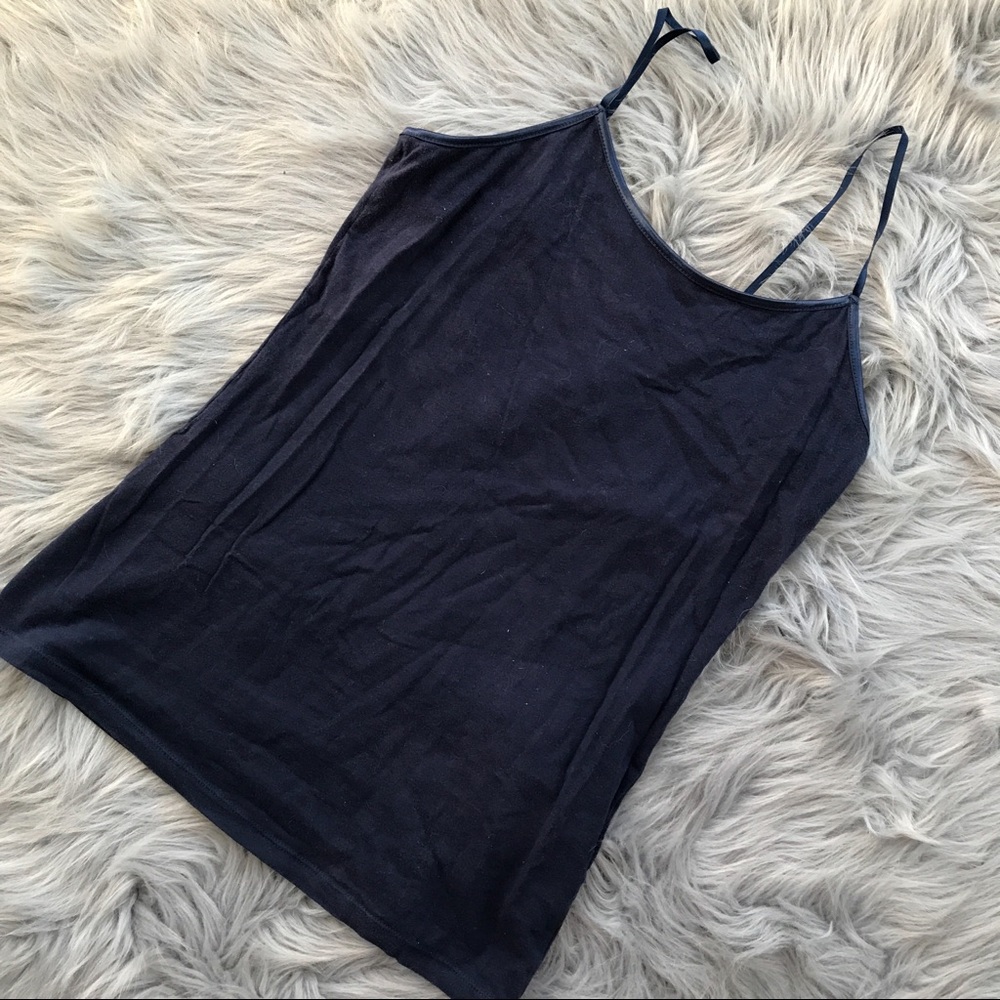 XL wet seal navy tank top.